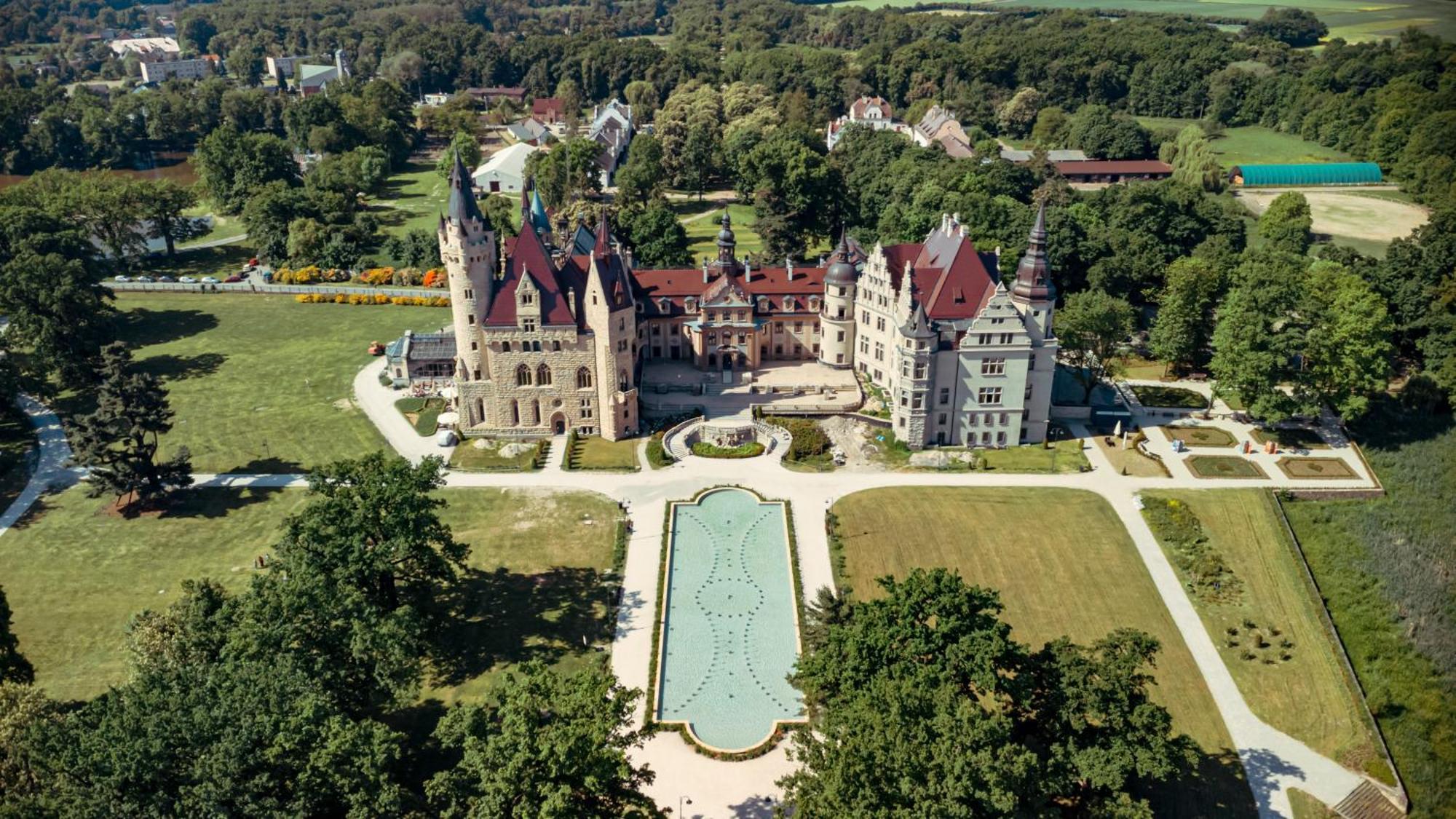 Moszna Zamek Hotel Luaran gambar